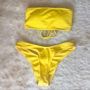 💛2/$20! Yellow bikini - bottom free!